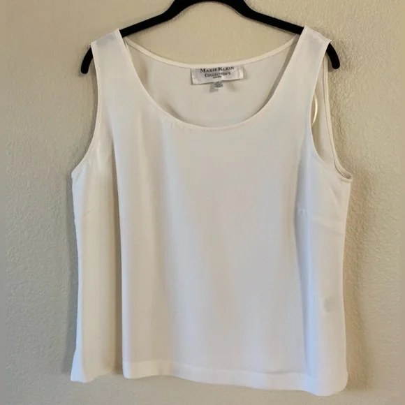 Maxie Klein Collections New York Classy Formal 2-Piece Cream Skirt & Top Size 14 - Picture 6 of 9